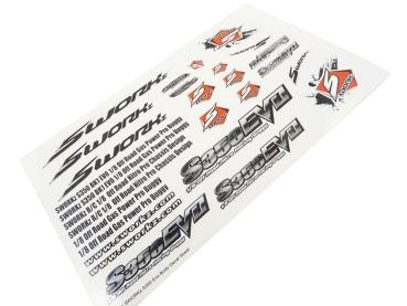 SWORKz S350 BK1 Karosserieaufkleber EVO